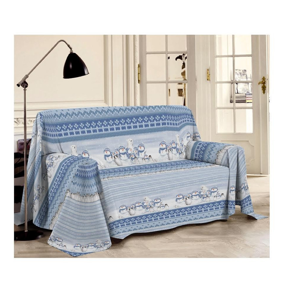 Takaró a kanapén/Pléd a sarkkörön túli állatok kék