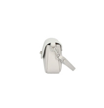 Bőr kézitáska 766 szürke Made in Italy