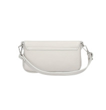 Bőr kézitáska 766 szürke Made in Italy