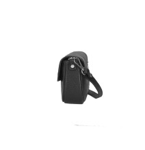 Bőr kézitáska 766 feketé Made in Italy