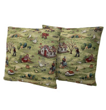 Párnahuzat gobelin 42x42 cm Eden 1177