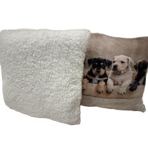 Szigetelt párna Kölykök 40x40 cm