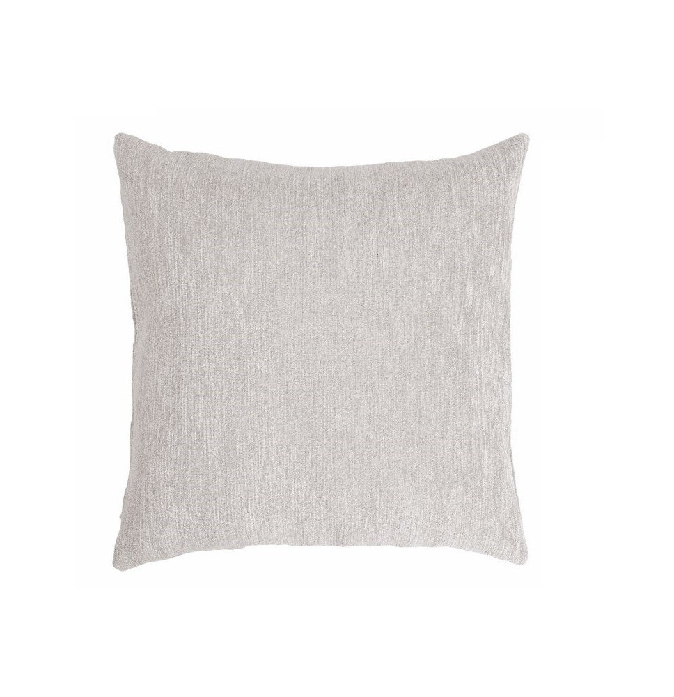 Párnahuzat gobelin 42x42 cm Chenille Plain szürke