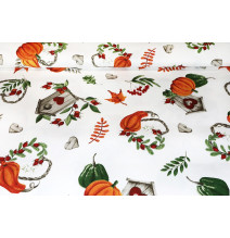 Anyag pamut panama Sütőtök