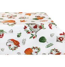 Anyag pamut panama Sütőtök