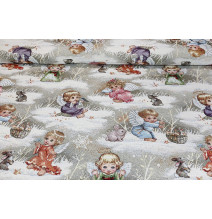 Párnahuzat gobelin 42x42 cm Eden 1281