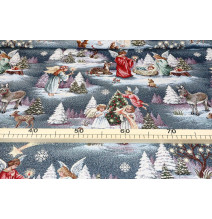 Párnahuzat gobelin 42x42 cm Eden 1208