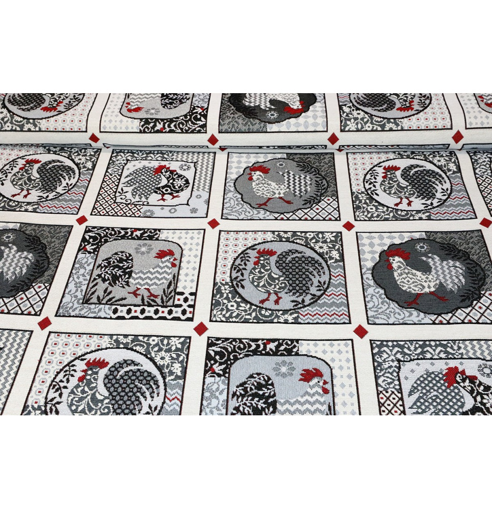 Szövet méterenként Gobelin Eden 037, h. 140 cm