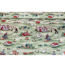 Szövet méterenként Gobelin Eden 1177, h. 140 cm