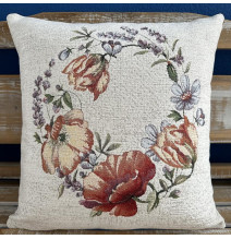 Párnahuzat gobelin 42x42 cm Chenille 1298