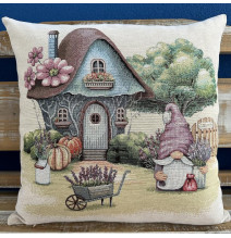 Párnahuzat gobelin 42x42 cm Eden 1301 NA