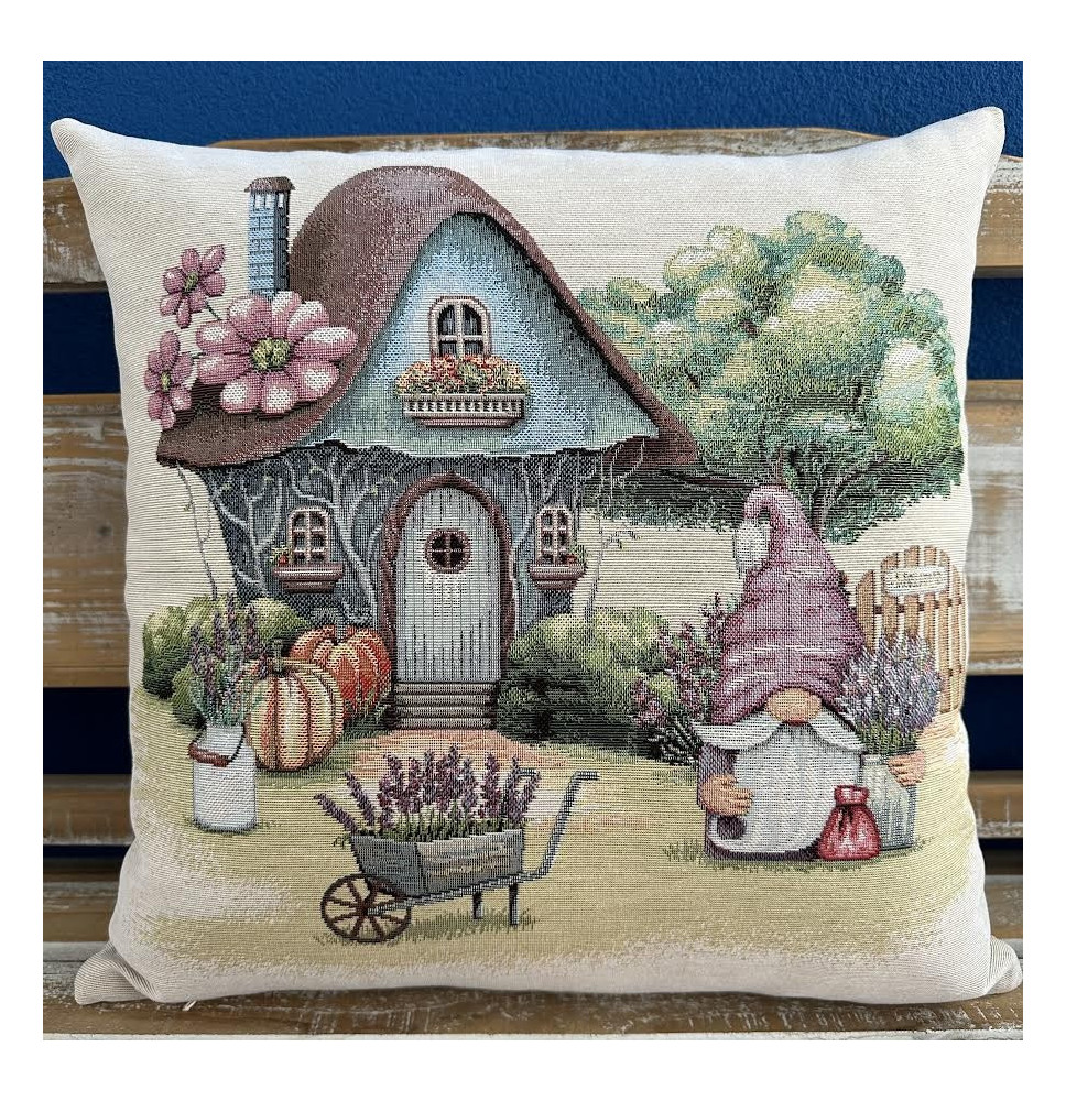 Párnahuzat gobelin 42x42 cm Eden 1301 NA