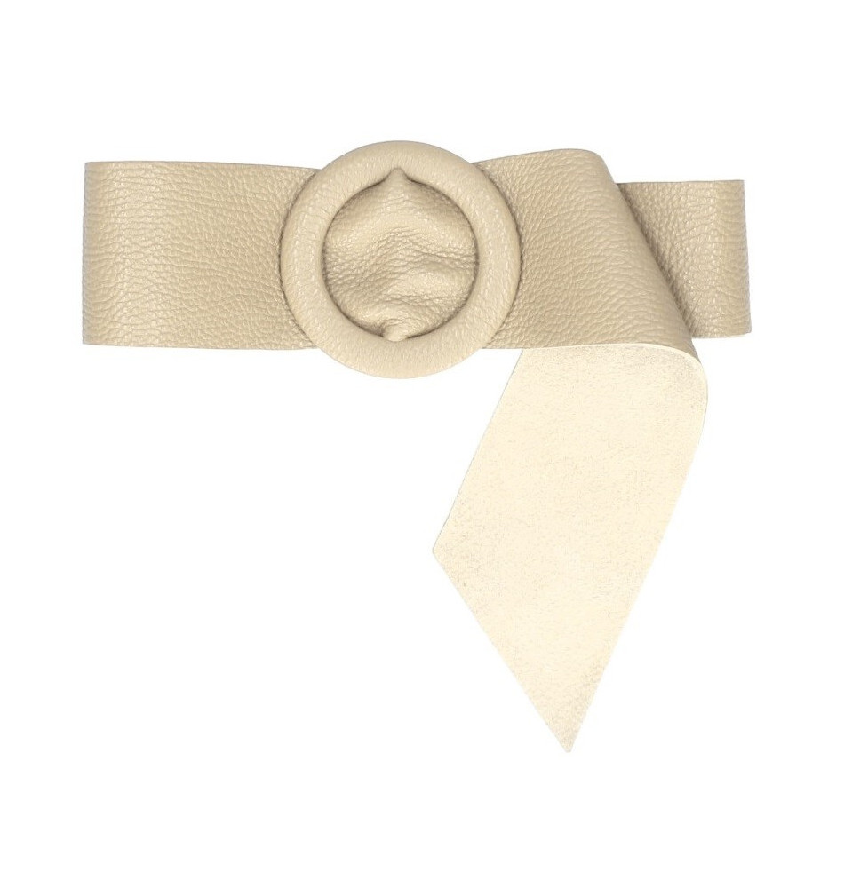 Női bőröv 224 Made in Italy szürkésbarna