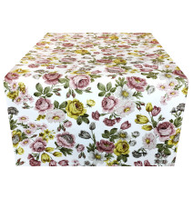 Asztali futó 50x150 cm Vintage virágok