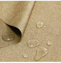 Vízálló vászonutánzat, bézs, szélessége 160 cm