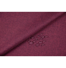 Vízálló vászonutánzat szilva, szélessége 160 cm