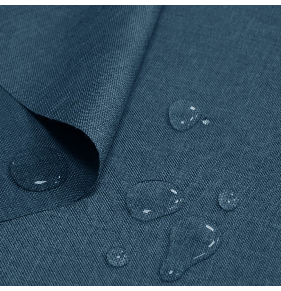 Vízálló vászonutánzat kék, szélessége 160 cm