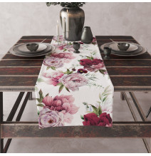 Asztalterítő pünkösdi rózsa