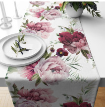 Asztalterítő pünkösdi rózsa