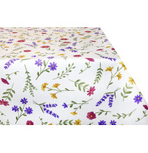 Pamut terítő Tavaszi virágok