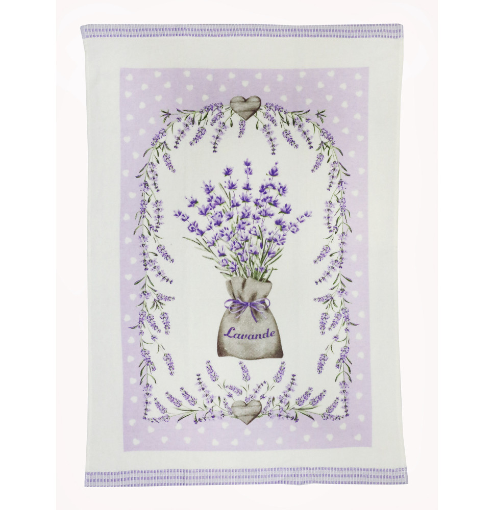Konyharuha Levendula 50x70 cm