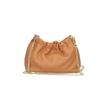 Bőr válltáska 794 könnyű konyak Made in Italy