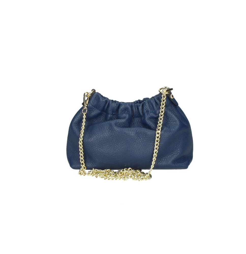 Bőr válltáska 794 jeans Made in Italy