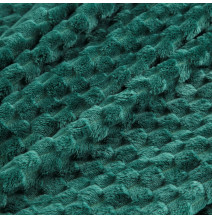 Takaró Cindy6 3D effektussal sötétzöld