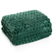 Takaró Cindy6 3D effektussal sötétzöld