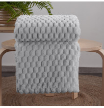 Takaró Cindy6 3D effektussal világosszürke