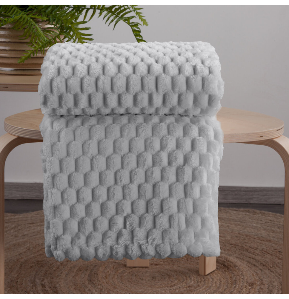 Takaró Cindy6 3D effektussal világosszürke