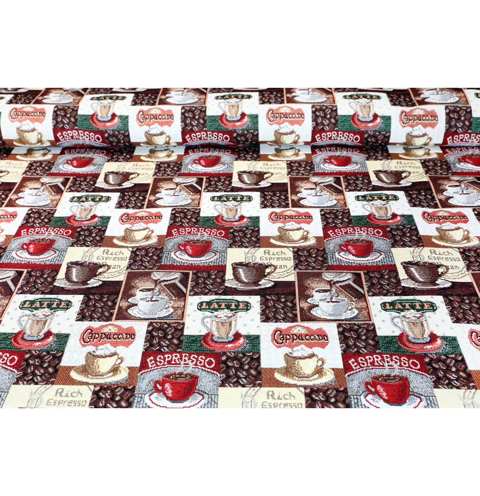 Szövet méterenként Gobelin Eden 641, h. 140 cm