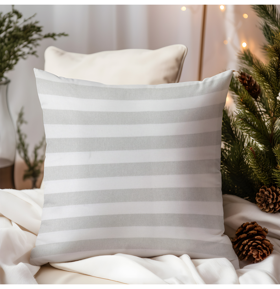 Dekoratív párnahuzat Arany csíkos lurexszel