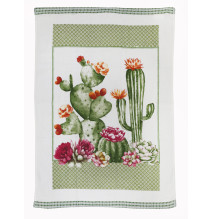 Pamut törölköző Kaktuszok 50x70 cm