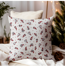 Karácsonyi díszpárnahuzat Elves