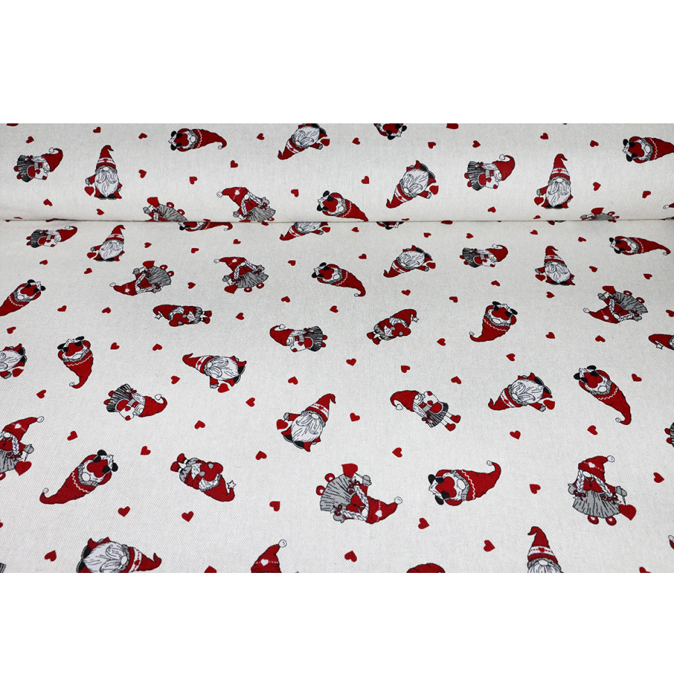 Karácsonyi dekorációs szövet Elves, m. 140 cm