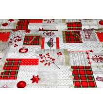 Anyag Pamut Merry Christmas