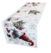 Gobelin terítő Levélelf Chenille IT033