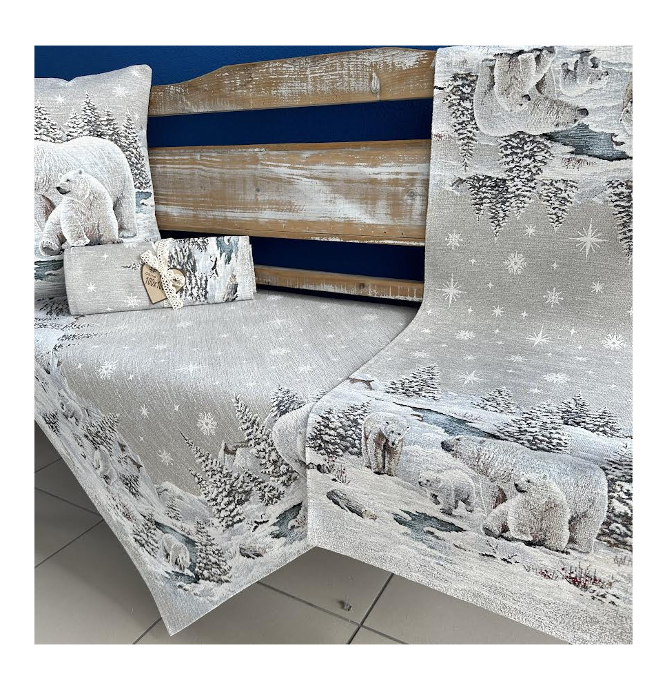 Zsenília karácsonyi kárpitos terítő 1245