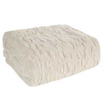 Bájos hópelyhekkel díszített karácsonyi takaró