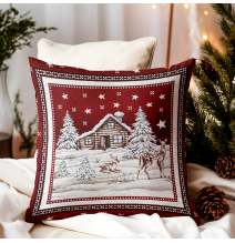 Párnahuzat gobelin 42x42 cm Chenille IT029