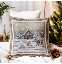 Párnahuzat gobelin 42x42 cm Chenille IT030