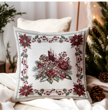 Párnahuzat gobelin 42x42 cm Chenille IT015