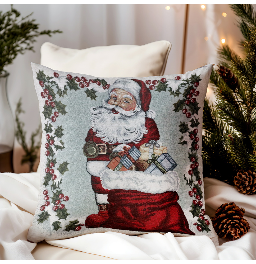 Párnahuzat gobelin 42x42 cm Chenille IT016