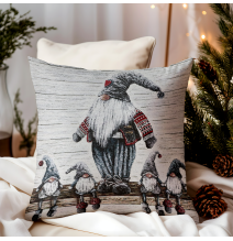 Párnahuzat gobelin 42x42 cm Chenille IT04