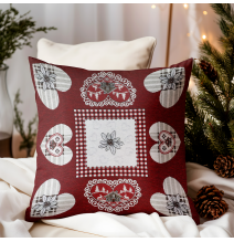 Párnahuzat gobelin 42x42 cm Chenille IT026