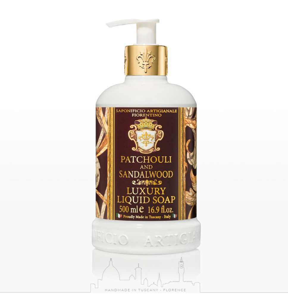 Folyékony szappan Pacsuli és szantálfa 500 ml SA Fiorentino