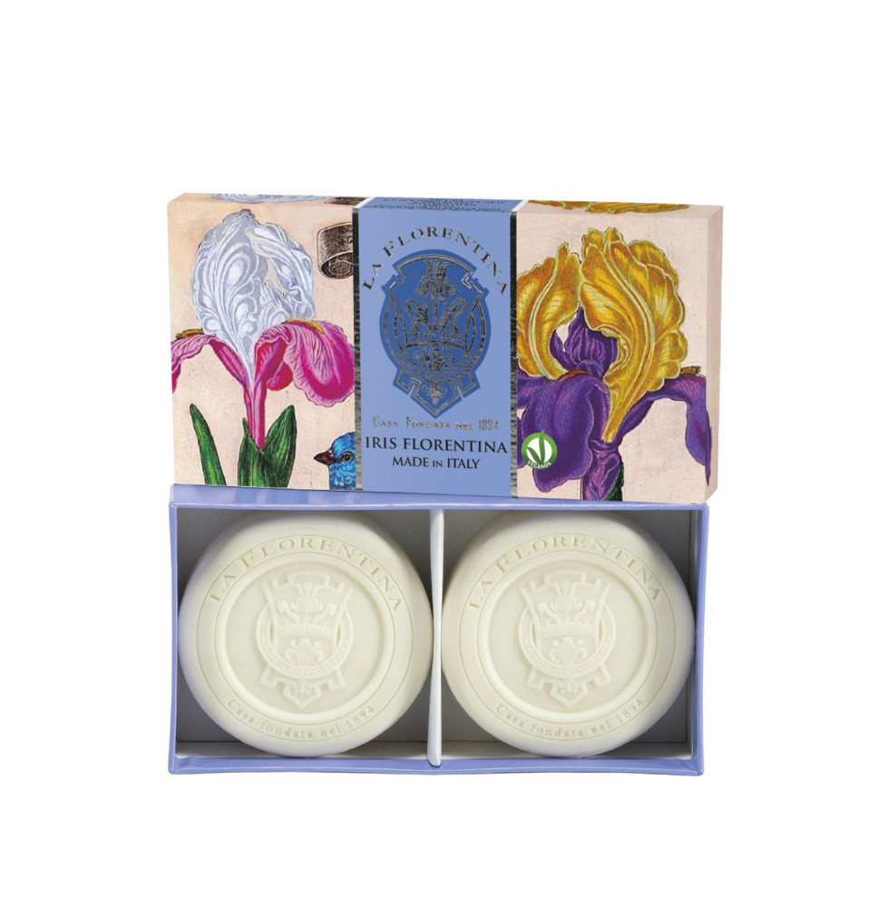 Ajándék szappankészlet Firenzei írisz 2x115 g