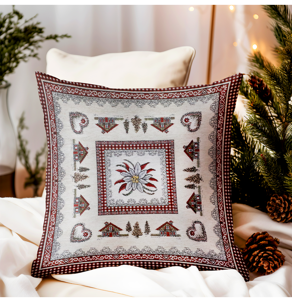 Párnahuzat gobelin Chenille IT023