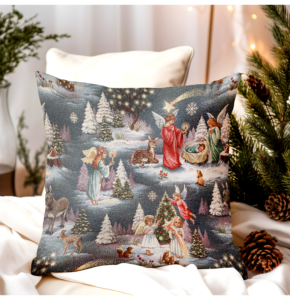 Párnahuzat gobelin Eden 1208